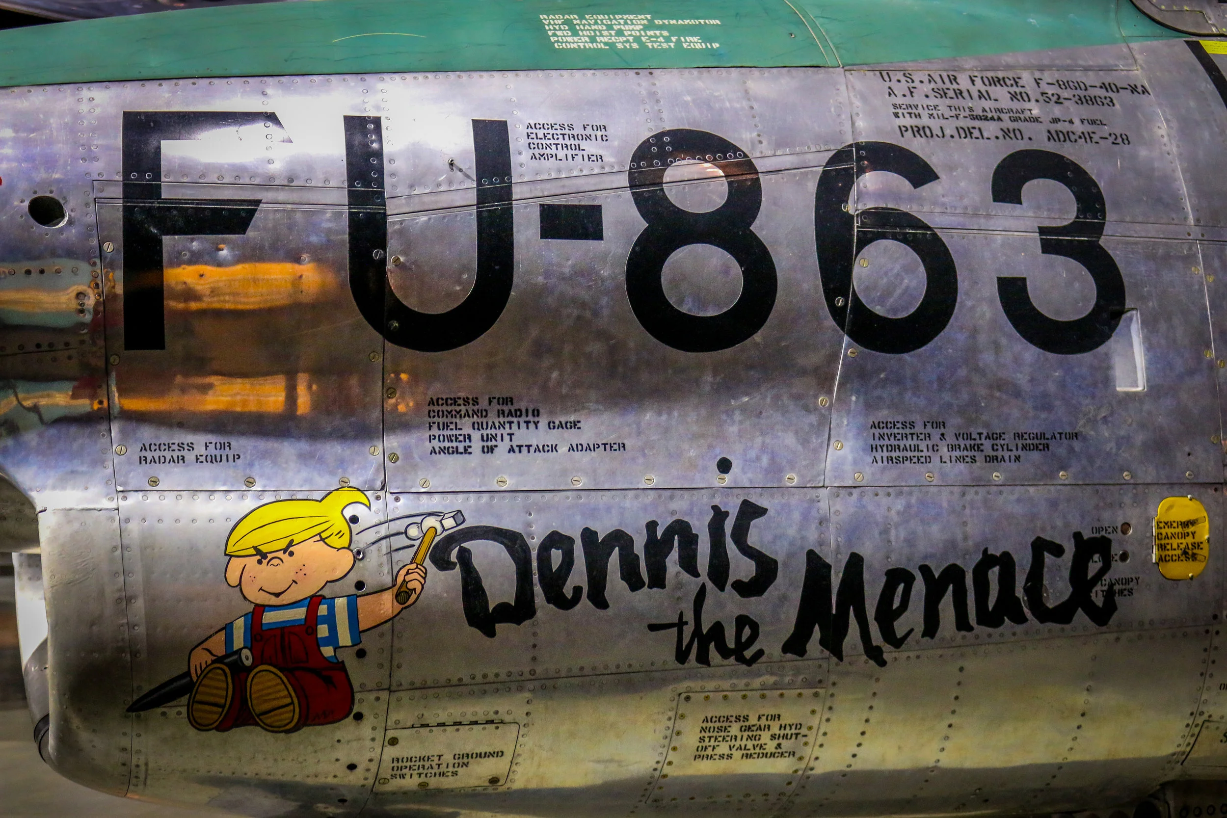 Snapshots: Tail Art at the National Air Force Museum — Miles 2 Go